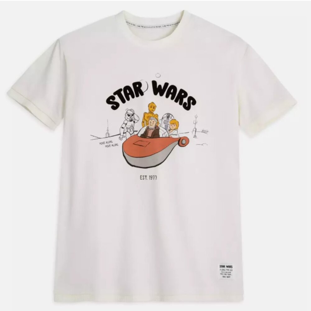 2023 Disney Parks Star Wars A New Hope Move Along T Shirt XXL NEW WITH TAGS